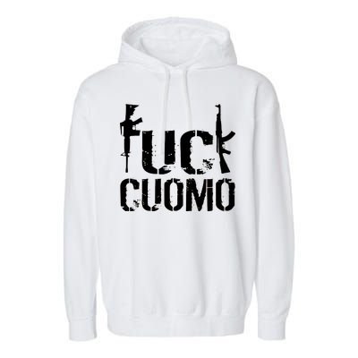 Fuck Cuomo Gun Rights Garment-Dyed Fleece Hoodie