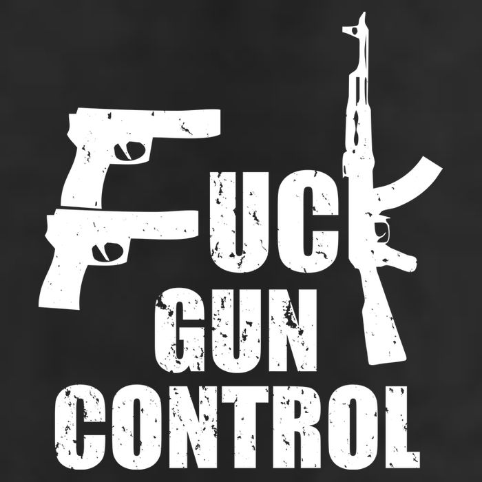 Fuck Gun Control 7 Panel Mesh Trucker Snapback Hat