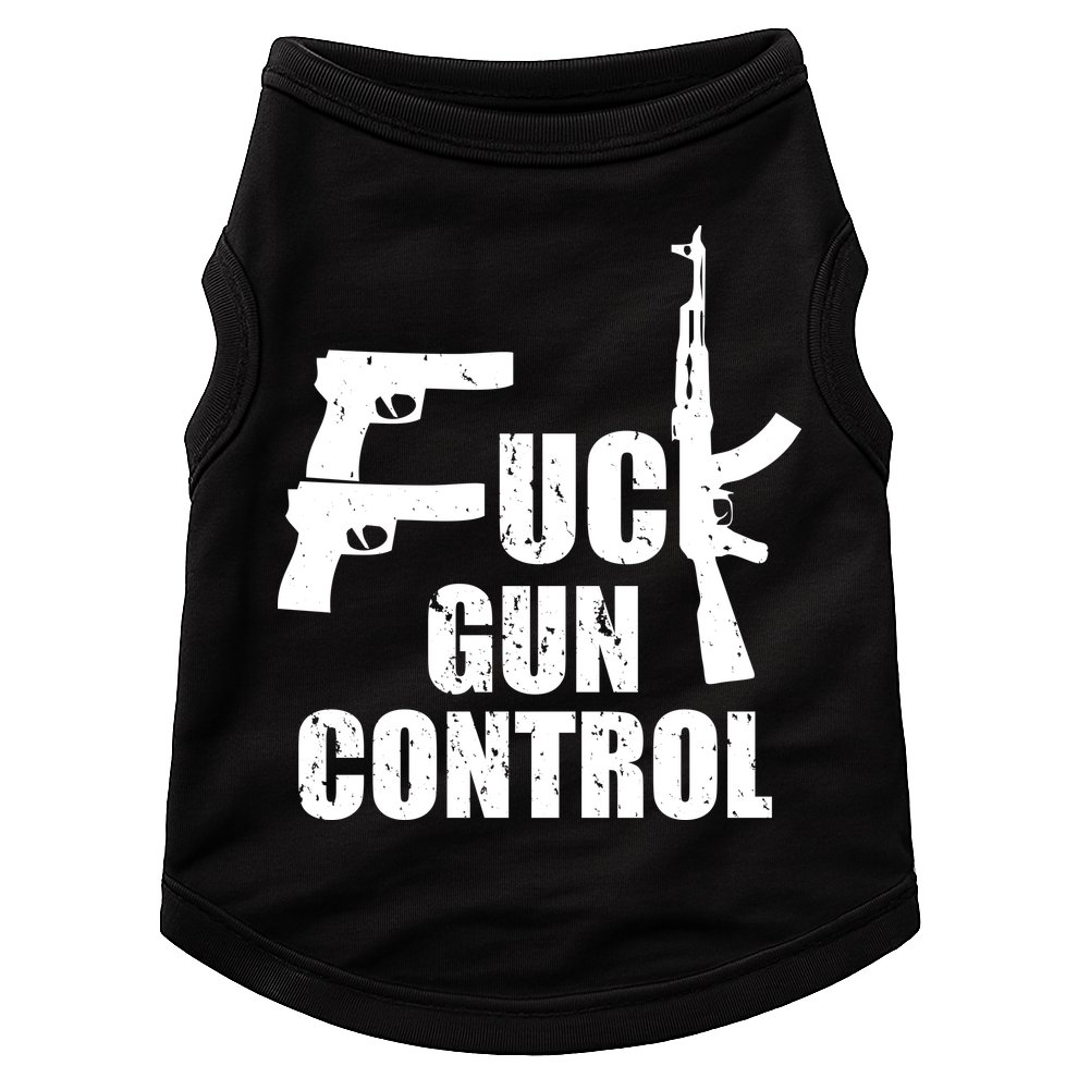 Fuck Gun Control Doggie Tank