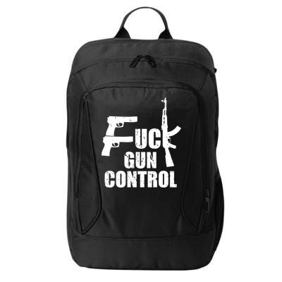 Fuck Gun Control City Backpack