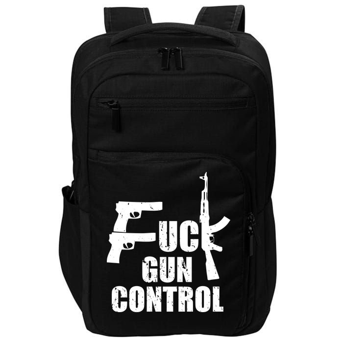 Fuck Gun Control Impact Tech Backpack