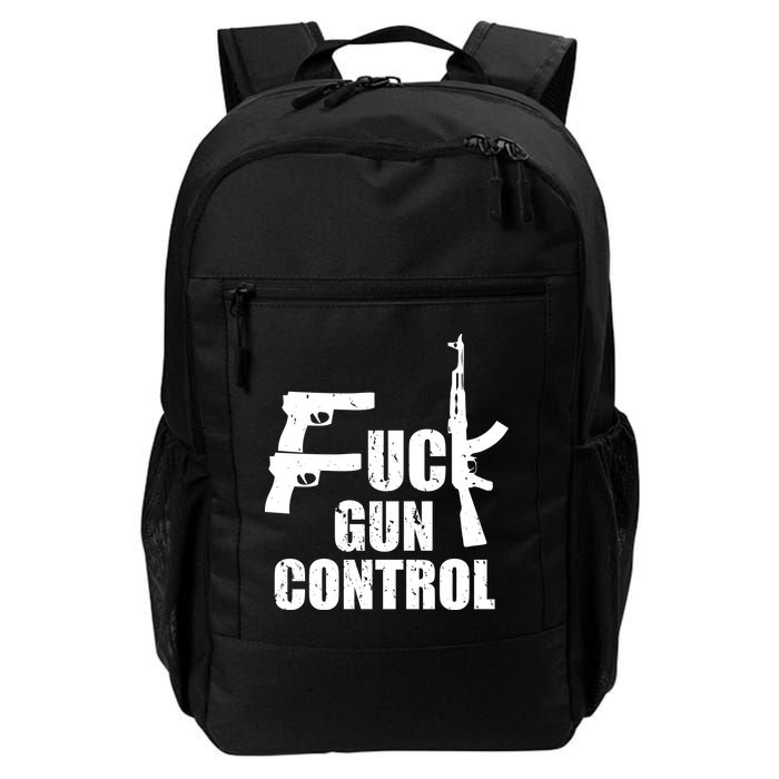 Fuck Gun Control Daily Commute Backpack