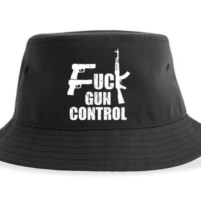 Fuck Gun Control Sustainable Bucket Hat