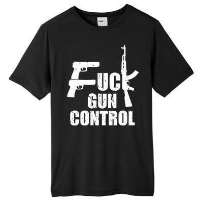 Fuck Gun Control Tall Fusion ChromaSoft Performance T-Shirt