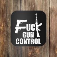 Fuck Gun Control Coaster