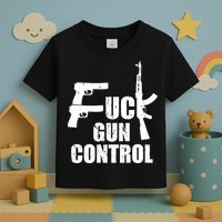 Fuck Gun Control Toddler T-Shirt