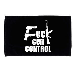 Fuck Gun Control Microfiber Hand Towel