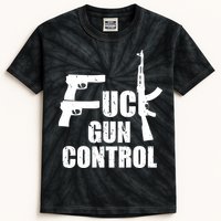 Fuck Gun Control Kids Tie-Dye T-Shirt