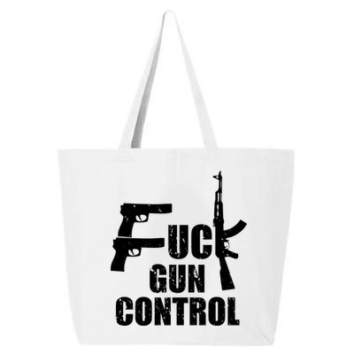 Fuck Gun Control 25L Jumbo Tote