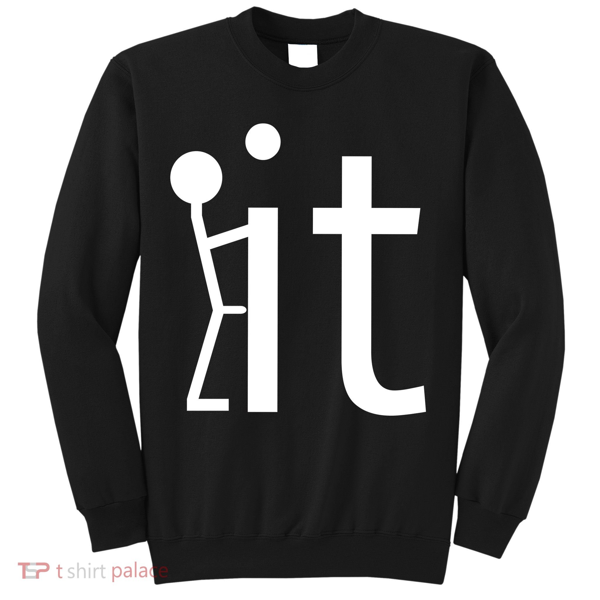 Fuck It Logo Figure Sweatshirt