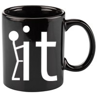 Fuck It Logo Figure 11oz C Handle Ceramic Mug