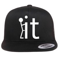 Fuck It Logo Figure Flatbill Hat