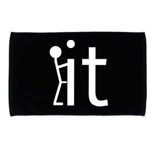 Fuck It Logo Figure Microfiber Hand Towel