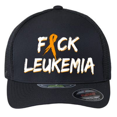 Fuck Leukemia Flexfit Unipanel Trucker Cap