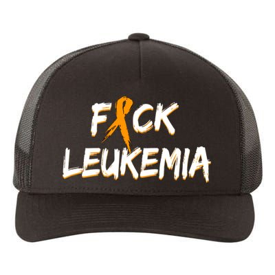 Fuck Leukemia Yupoong Adult 5-Panel Trucker Hat