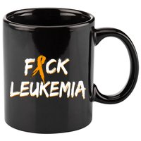 Fuck Leukemia 11oz C Handle Ceramic Mug