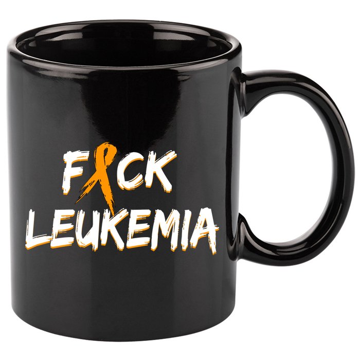 Fuck Leukemia 11oz C Handle Ceramic Mug