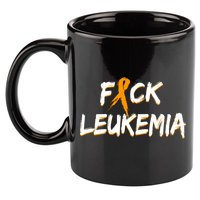 Fuck Leukemia 11oz C Handle Ceramic Mug