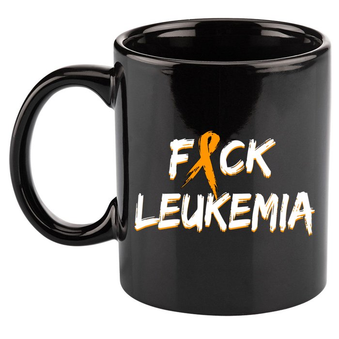 Fuck Leukemia 11oz C Handle Ceramic Mug