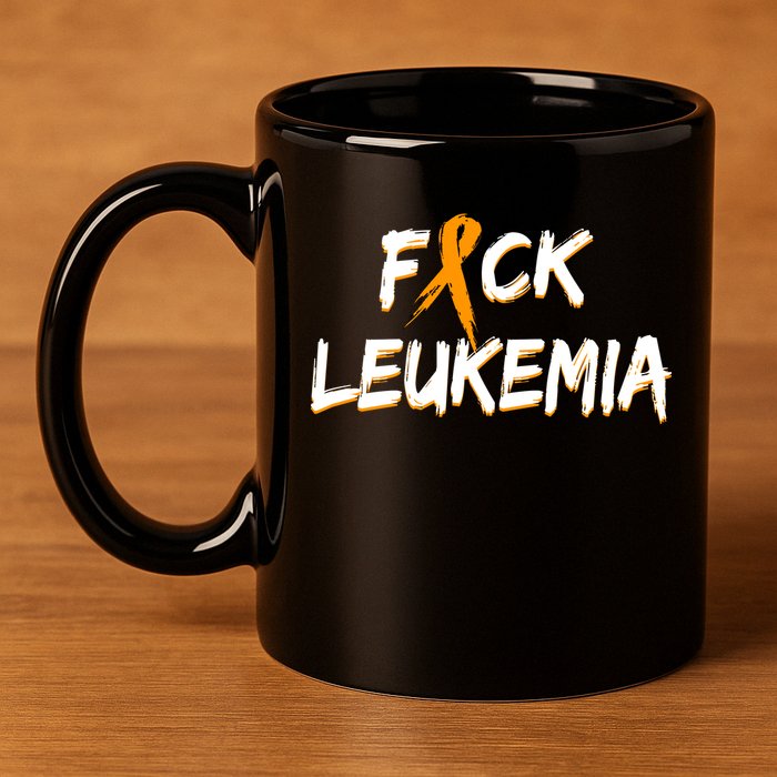 Fuck Leukemia 11oz C Handle Ceramic Mug