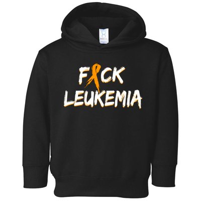 Fuck Leukemia Toddler Hoodie