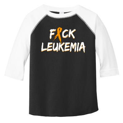 Fuck Leukemia Toddler Fine Jersey T-Shirt