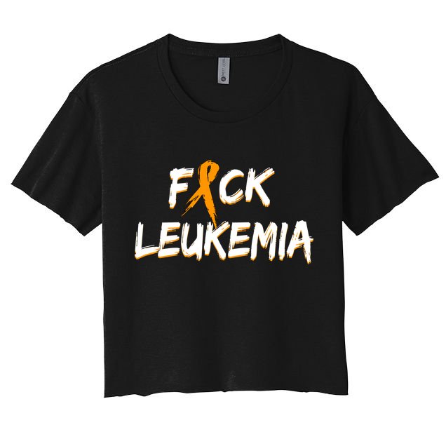 Fuck Leukemia Crop Top