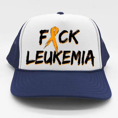 Fuck Leukemia Trucker Hat