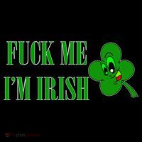 Fuck Me I'm Irish Drawstring Bag