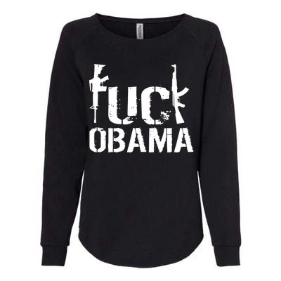 Fuck Obama Gun Rights Womens California Wash Sweatshirt