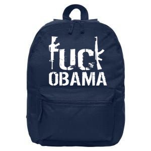 Fuck Obama Gun Rights 16 in Basic Backpack