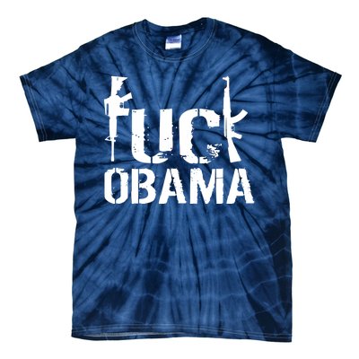 Fuck Obama Gun Rights Tie-Dye T-Shirt