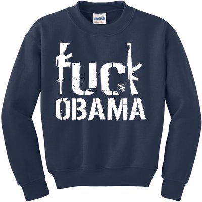 Fuck Obama Gun Rights Kids Sweatshirt