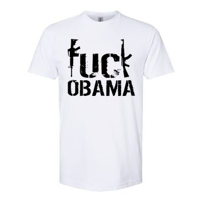 Fuck Obama Gun Rights Softstyle® CVC T-Shirt