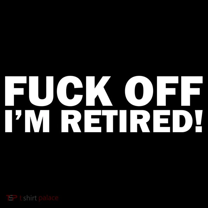 Fuck Off I'm Retired 16 in Basic Backpack