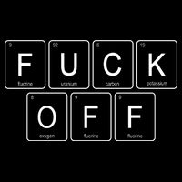 Fuck Off Periodic Table Funny Offensive City Backpack