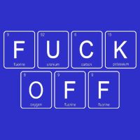 Fuck Off Periodic Table Funny Offensive Tank Top