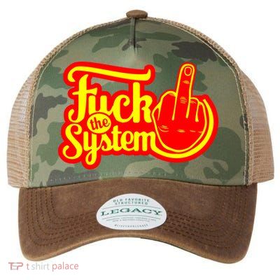 Fuck The System Legacy Tie Dye Trucker Hat