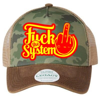 Fuck The System Legacy Tie Dye Trucker Hat