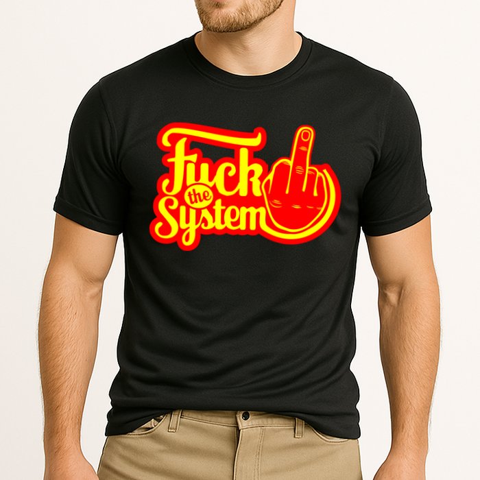 Fuck The System Cooling Performance Crew T-Shirt