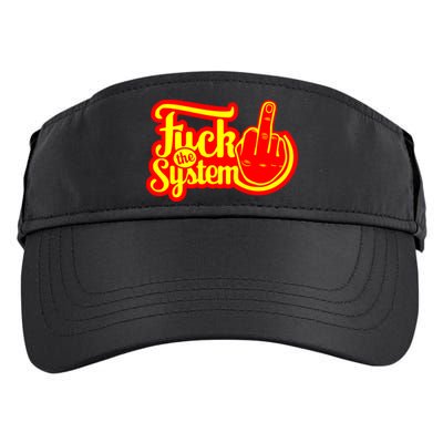 Fuck The System Adult Drive Performance Visor
