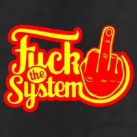 Fuck The System Adult Drive Performance Visor