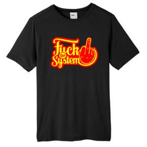 Fuck The System Tall Fusion ChromaSoft Performance T-Shirt