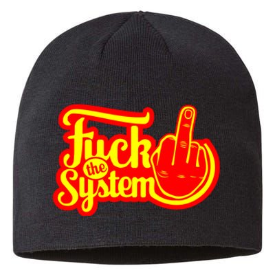 Fuck The System Sustainable Beanie