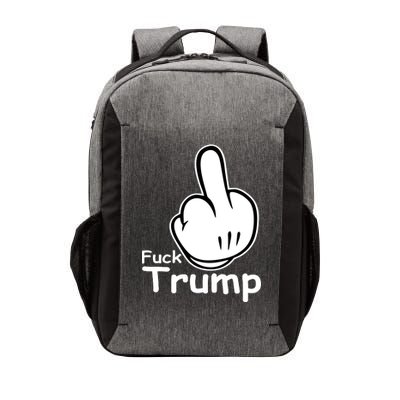 Fuck Trump Cartoon Middle Finger Resist Anti Trump Vector Backpack