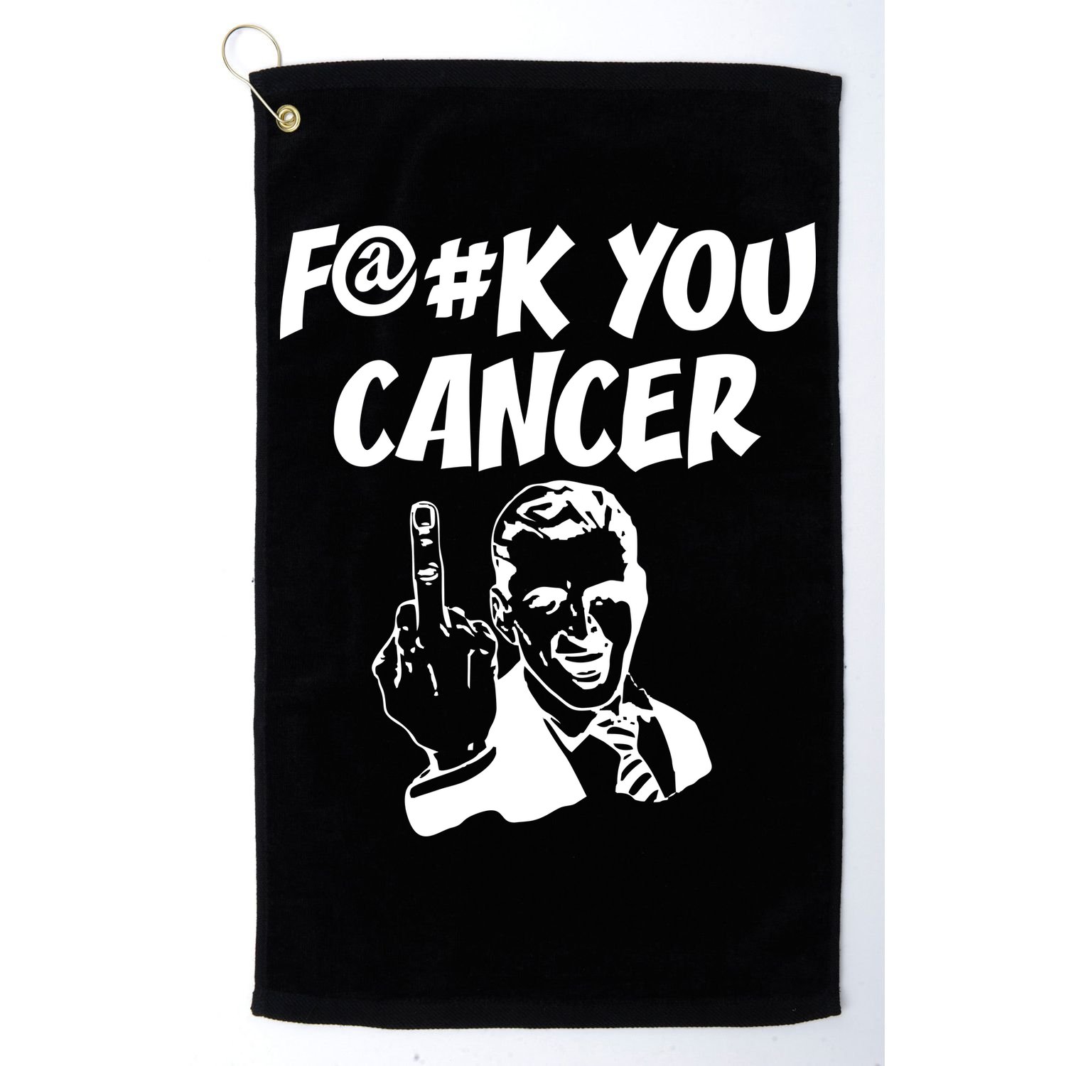 Fuck You Cancer Golf Towel