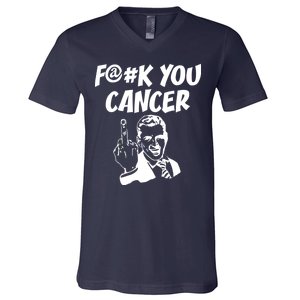 Fuck You Cancer V-Neck T-Shirt