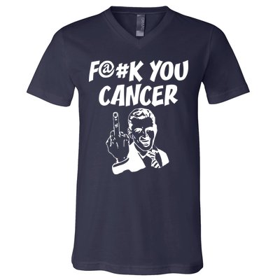 Fuck You Cancer V-Neck T-Shirt