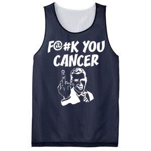 Fuck You Cancer Mesh Reversible Basketball Jersey Tank