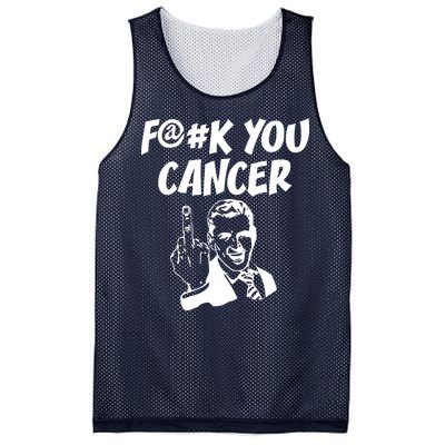 Fuck You Cancer Mesh Reversible Basketball Jersey Tank